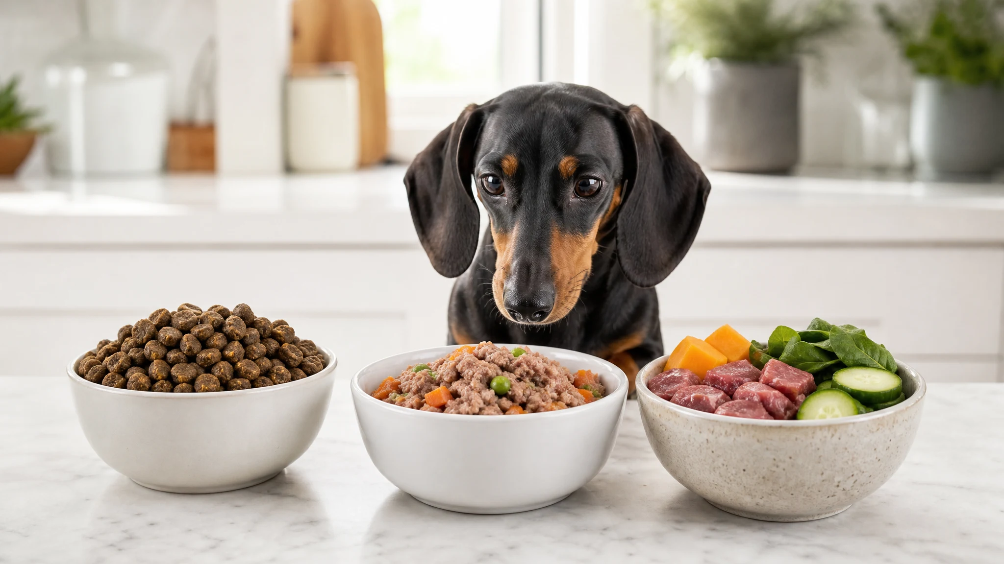 Wet vs Dry vs Fresh Food for Dachshunds
